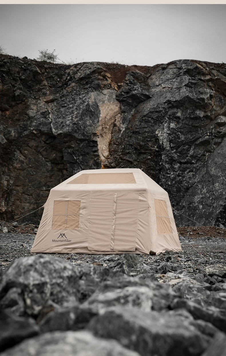 โบ 3โ4 Person Pop-Up Family Tent ๐ Waterproof โข Anti-UV โข Fast Setup for Beach or Camp