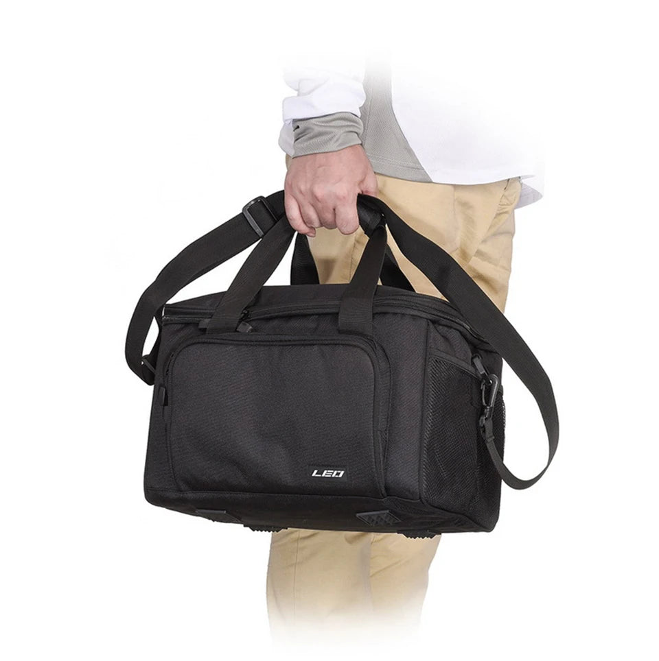"Multi-Function Fishing Bag – Shoulder, Crossbody, or Waist Pack | Water-Resistant, Lightweight, and Spacious with Adjustable Strap | Large & Mini Sizes"