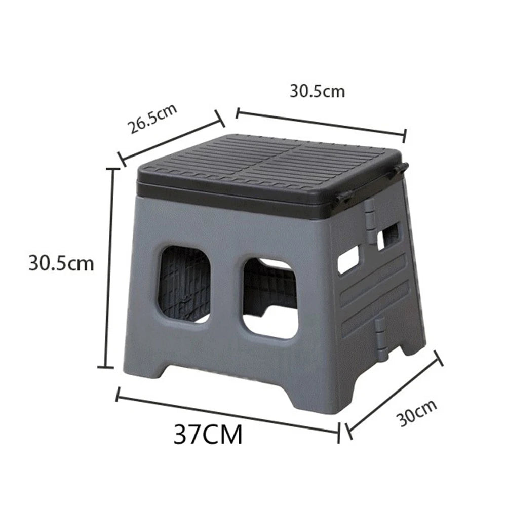 "Portable Folding Travel Toilet – Collapsible, Odor-Free, Outdoor & Car-Ready"