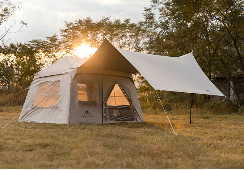 โบ 3โ4 Person Pop-Up Family Tent ๐ Waterproof โข Anti-UV โข Fast Setup for Beach or Camp