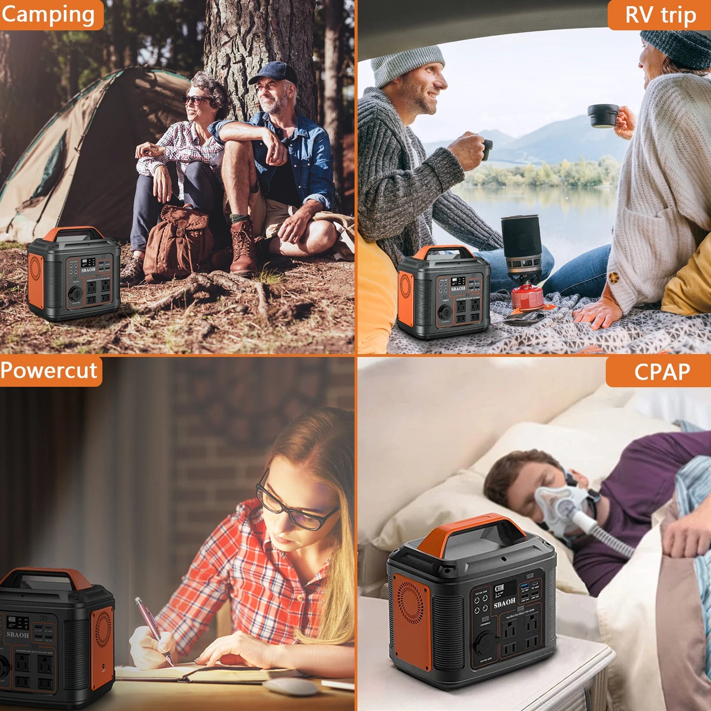 š 300W Portable Power Station ā 296Wh āļø Solar-Ready ⢠Quick Charge ⢠AC/DC + LED Light