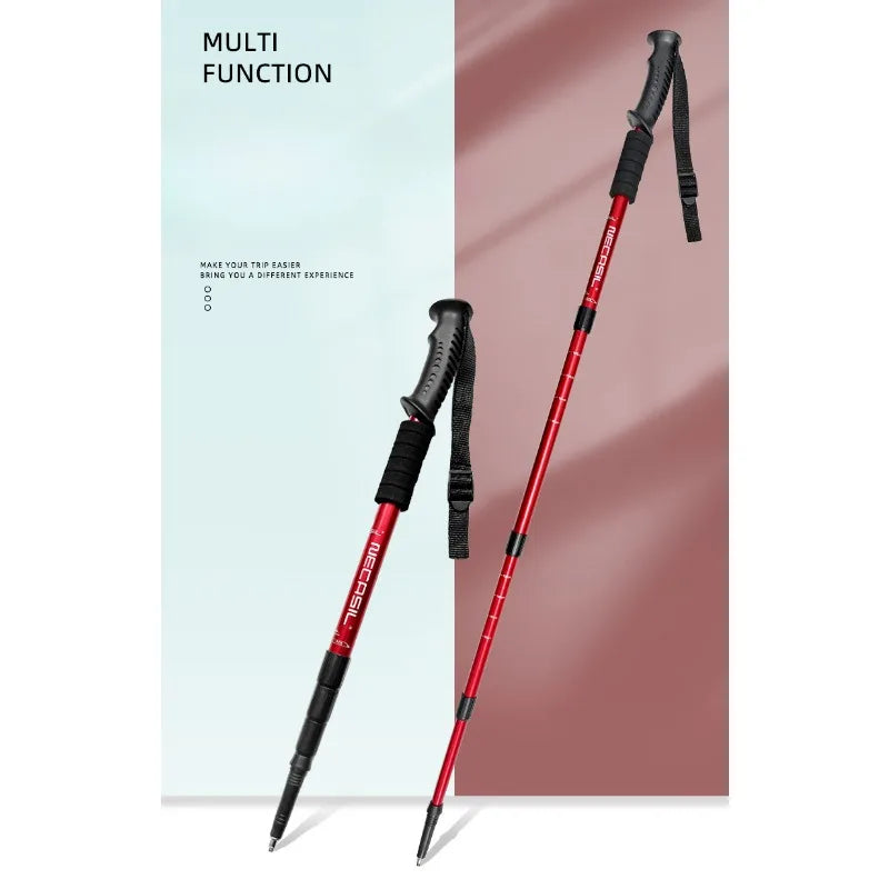 Aluminium Alloy Teleskopic Stick Hiking Poles