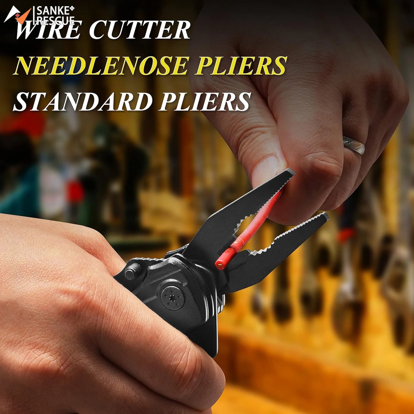 Ultimate Folding Knife & Pliers: Multi-Tool for Outdoor Adventures & Everyday Survival