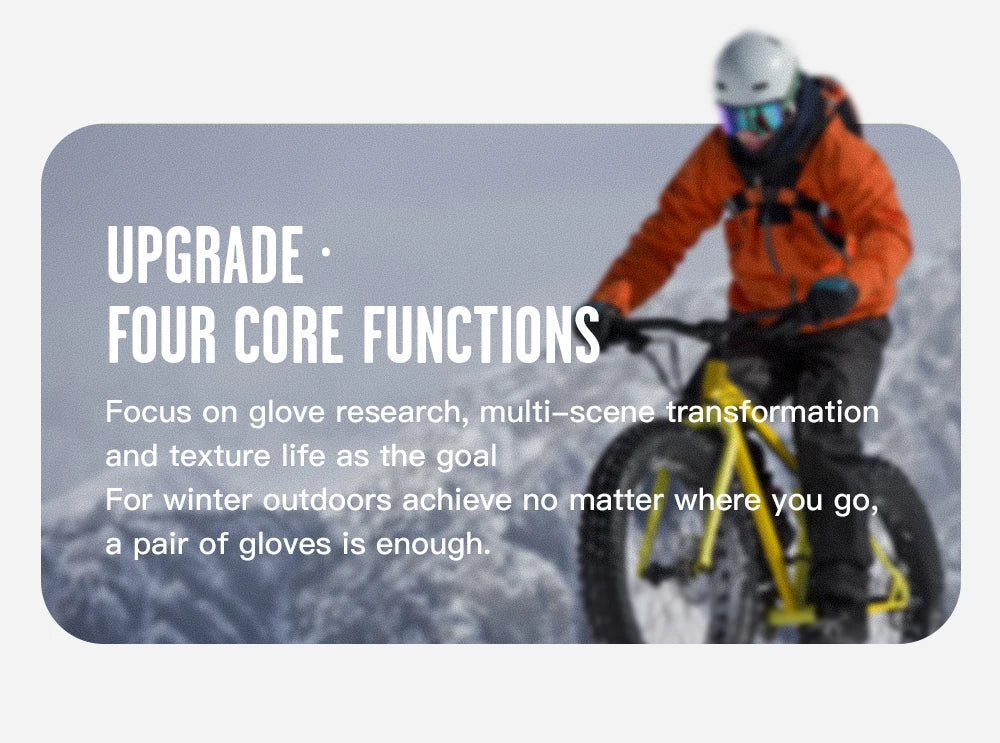 3M Winter Gloves - Waterproof, Warm, With Touchscreen capabilities for Cycling, Skiing, and The Outdoor enthusiast