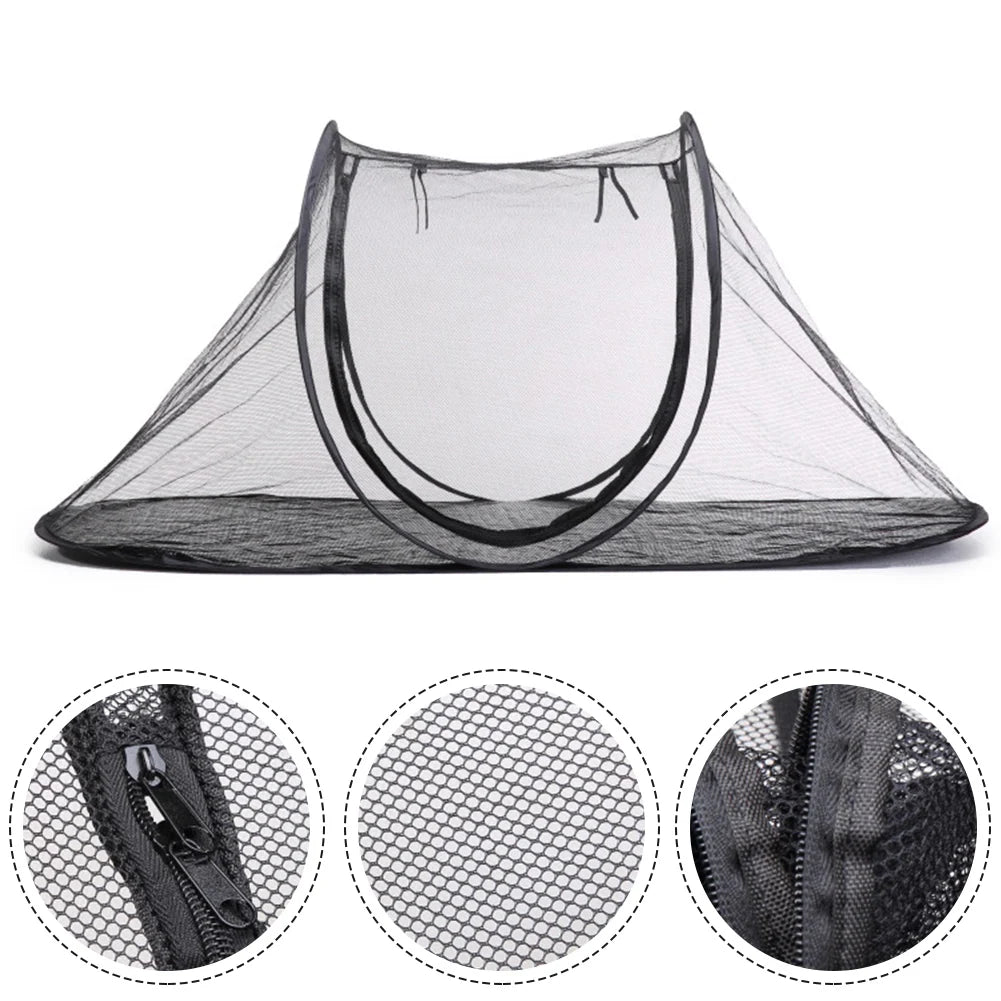 Enclosure Tent for your fur baby / Pet Tent 1 Pc w/ Black Detachable Mesh Cloth