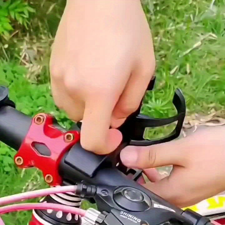 "Quick-Release Bike Bottle Holder, 360° Rotating Cup Holder for Bicycles & Scooters"