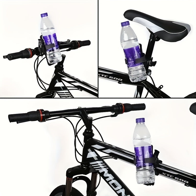 "Quick-Release Bike Bottle Holder, 360° Rotating Cup Holder for Bicycles & Scooters"