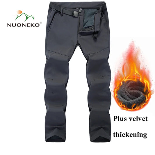 "NUONEKO Winter Warm Hiking Pants - Perfect Holiday Gift for Men & Women, Waterproof & Breathable for Outdoor Adventures"