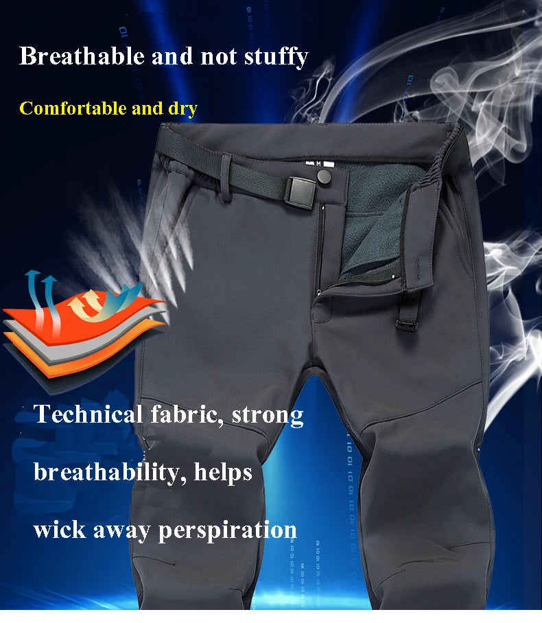 "NUONEKO Winter Warm Hiking Pants - Perfect Holiday Gift for Men & Women, Waterproof & Breathable for Outdoor Adventures"