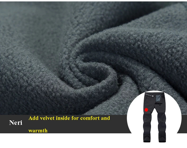 "NUONEKO Winter Warm Hiking Pants - Perfect Holiday Gift for Men & Women, Waterproof & Breathable for Outdoor Adventures"