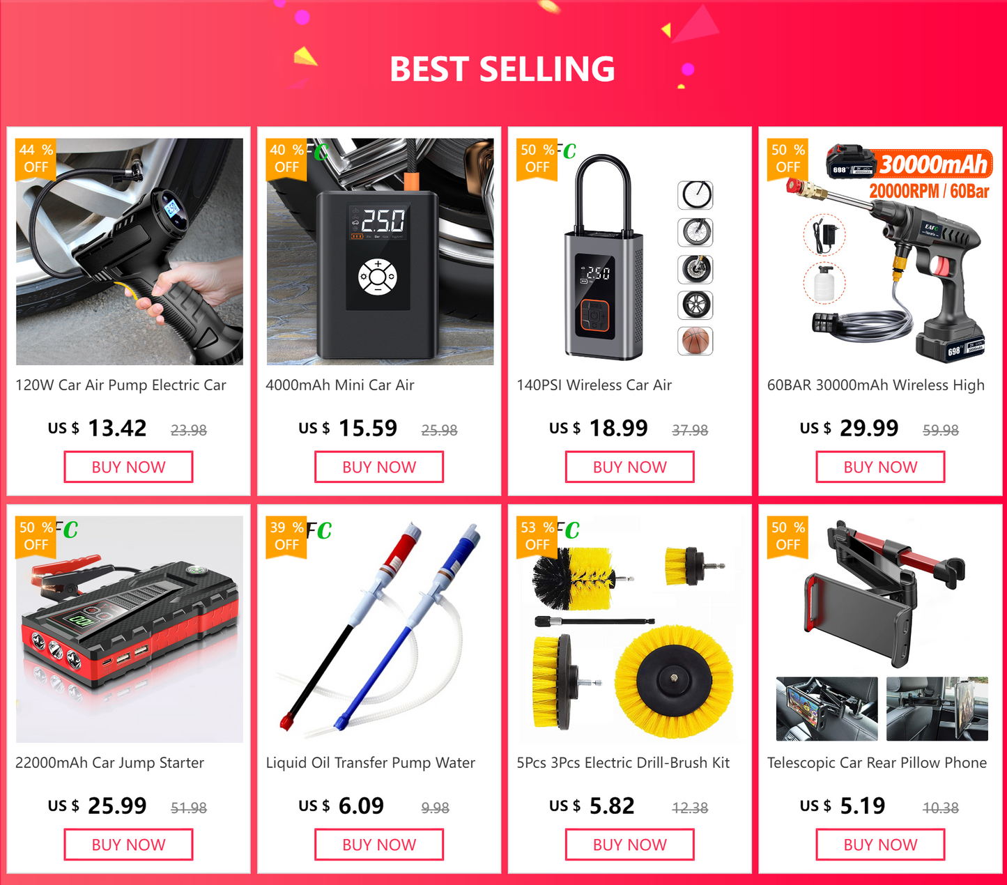 Car Jump Starter Battery Power Bank 600A Portable Emergency Starter Booster 12V Auto Starting Device for Petrol Vehicle Start