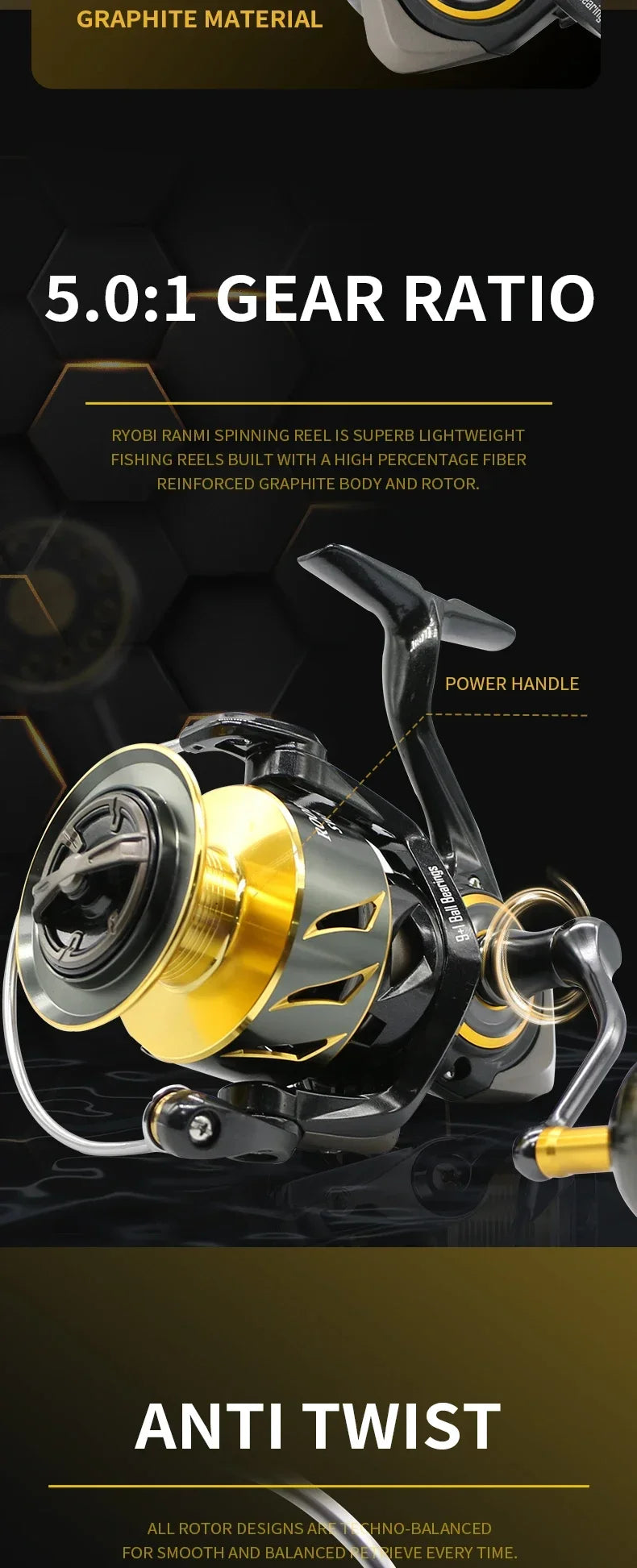 Rooblinos SW Long Shot High End Offshore Reel Full Metal 4000 8000 Series 9 + 1 BB 66LB Max Drag for Pro Saltwater Fishing