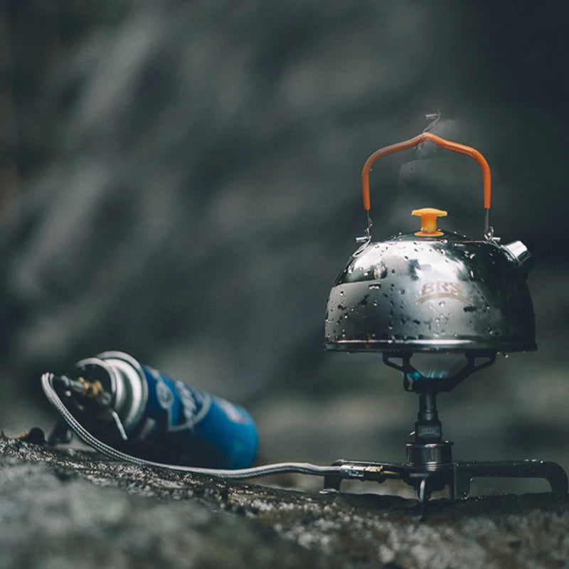 🔥 BRS-3000T Ultralight Gas Stove 🎒 25g Titanium Power for Fast Outdoor Cooking