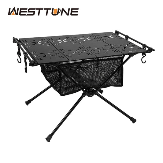 ) 🪑 WESTTUNE Folding Camp Table 🥾 Lightweight, Durable & Built for the Outdoors!