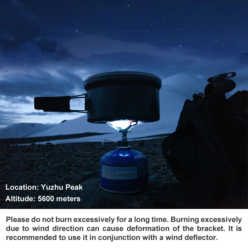 🔥 BRS-3000T Ultralight Gas Stove 🎒 25g Titanium Power for Fast Outdoor Cooking