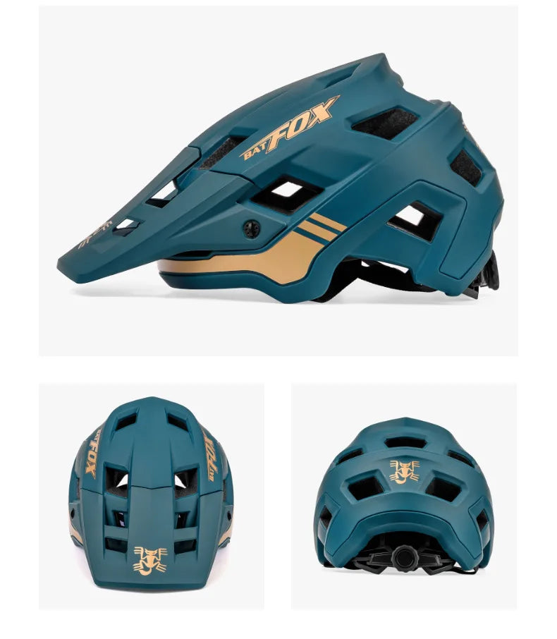 BATFOX Men's MTB Cycling Helmet – Durable, Stylish Protection for Your Ride