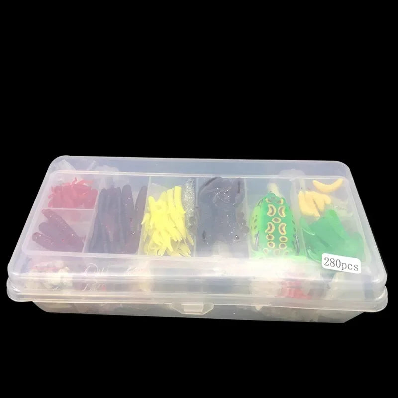 Fishing Lure Kit Soft and Hard Bait Set