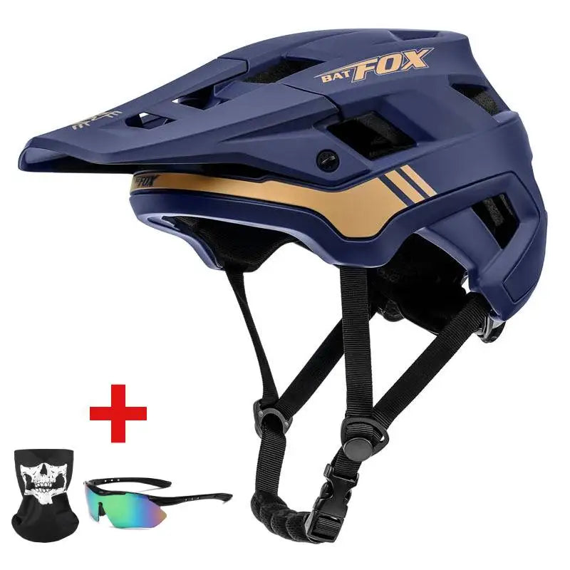 BATFOX Men's MTB Cycling Helmet – Durable, Stylish Protection for Your Ride
