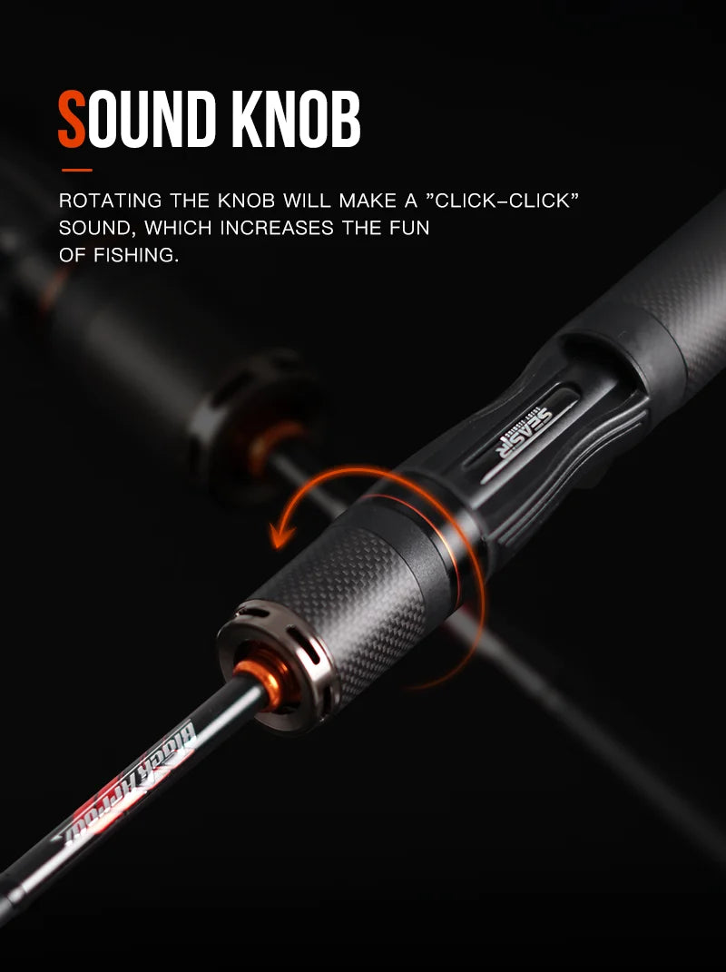 🎣 SEASIR BLACK ARROW SPINNING BAITCASTING ROD 💥