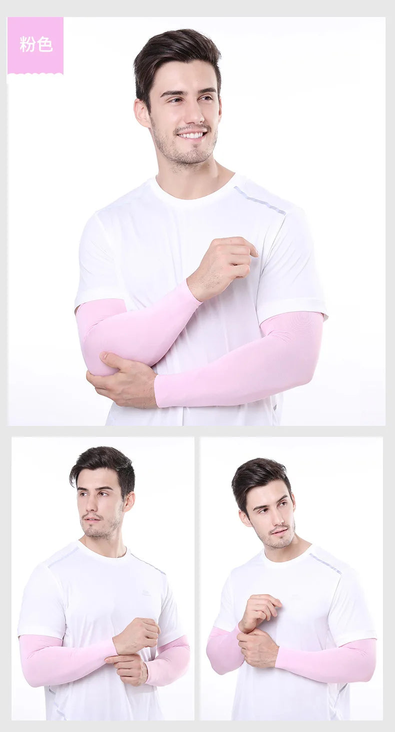 "CoolSleeves: UV-Blocking Arm Covers for Sports, Sun & Ink!"  Wa