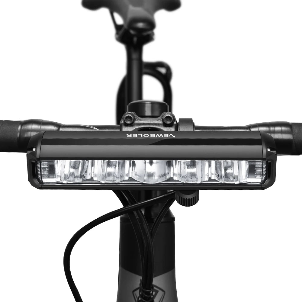 NEWBOLER 6000 Lumen Bike Light – 8000mAh USB Rechargeable Waterproof Front Bicycle Lamp.