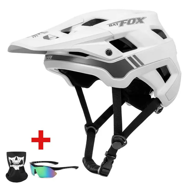 BATFOX Men's MTB Cycling Helmet – Durable, Stylish Protection for Your Ride