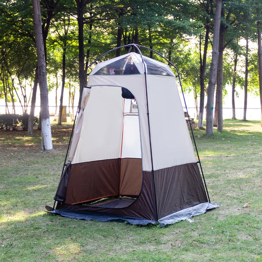 "Pop-Up Privacy Tent for Showers, Toilets & More – Camping Ready!" 🏕🚿🚻