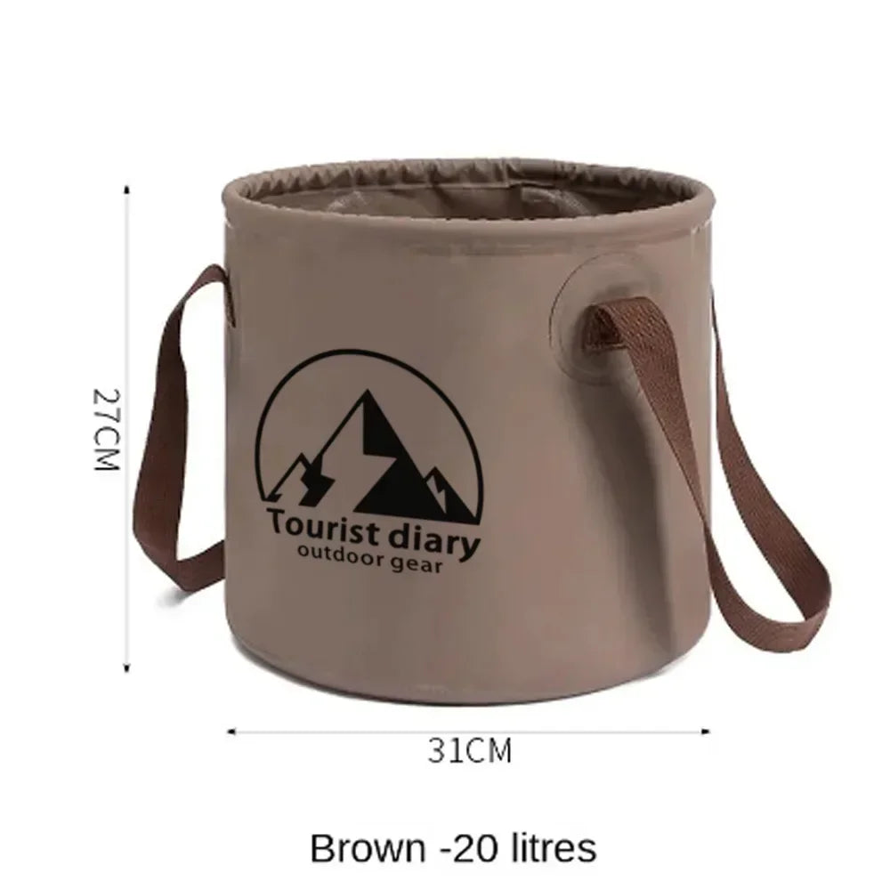 Travel Camping Folding Bucket Bag