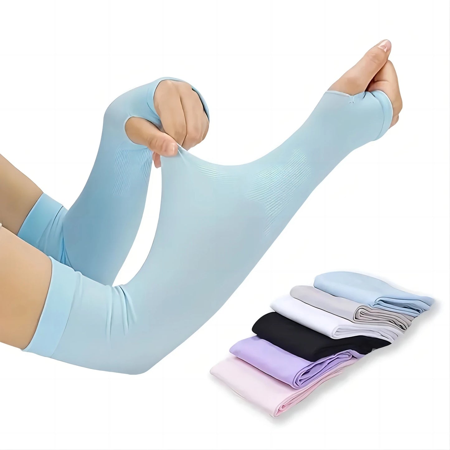 Ice Silk Sun Protection Arm Covers