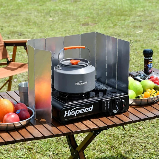 Foldable Aluminum Outdoor Stove Wind Shield