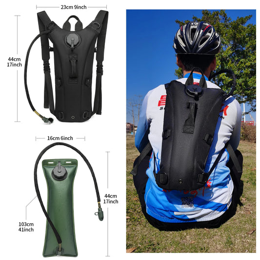 🪖💧TACTICAL HYDRATION CAMEL PACK – 3L MILITARY-GRADE THIRST BUSTER!🚴‍♂️🔥