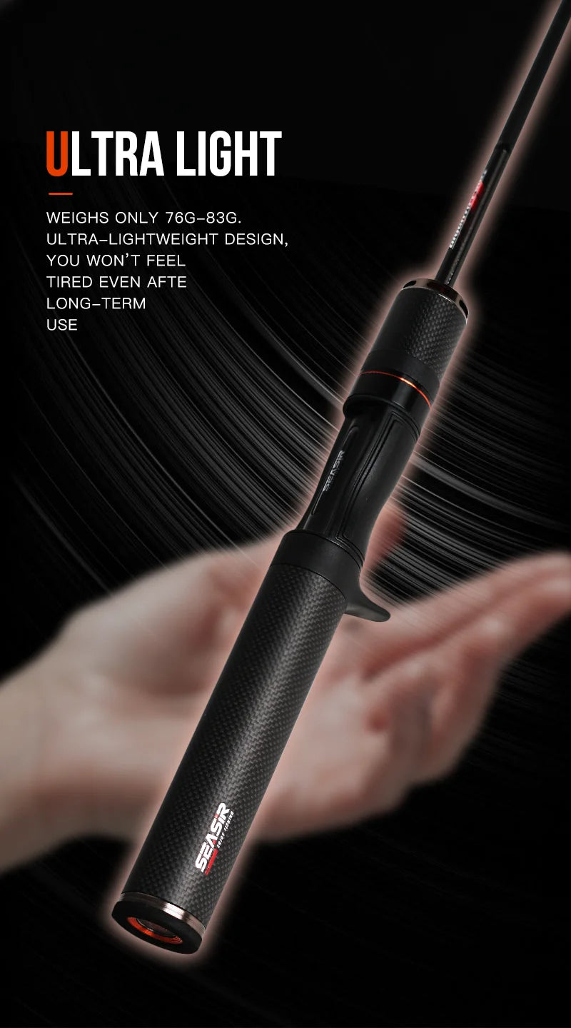 🎣 SEASIR BLACK ARROW SPINNING BAITCASTING ROD 💥