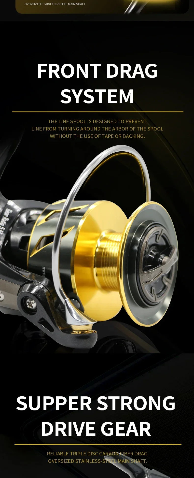 Rooblinos SW Long Shot High End Offshore Reel Full Metal 4000 8000 Series 9 + 1 BB 66LB Max Drag for Pro Saltwater Fishing