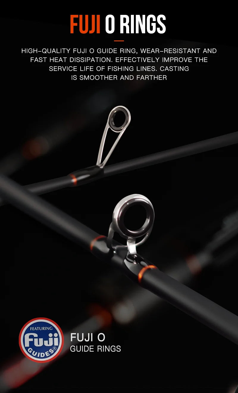 🎣 SEASIR BLACK ARROW SPINNING BAITCASTING ROD 💥