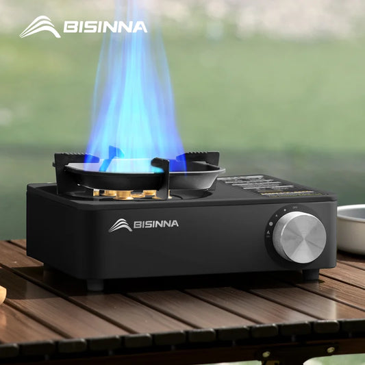 🔥 Tough Flame for Wild Places 5800W BISINNA Camp Stove – Built to Perform Anywhere