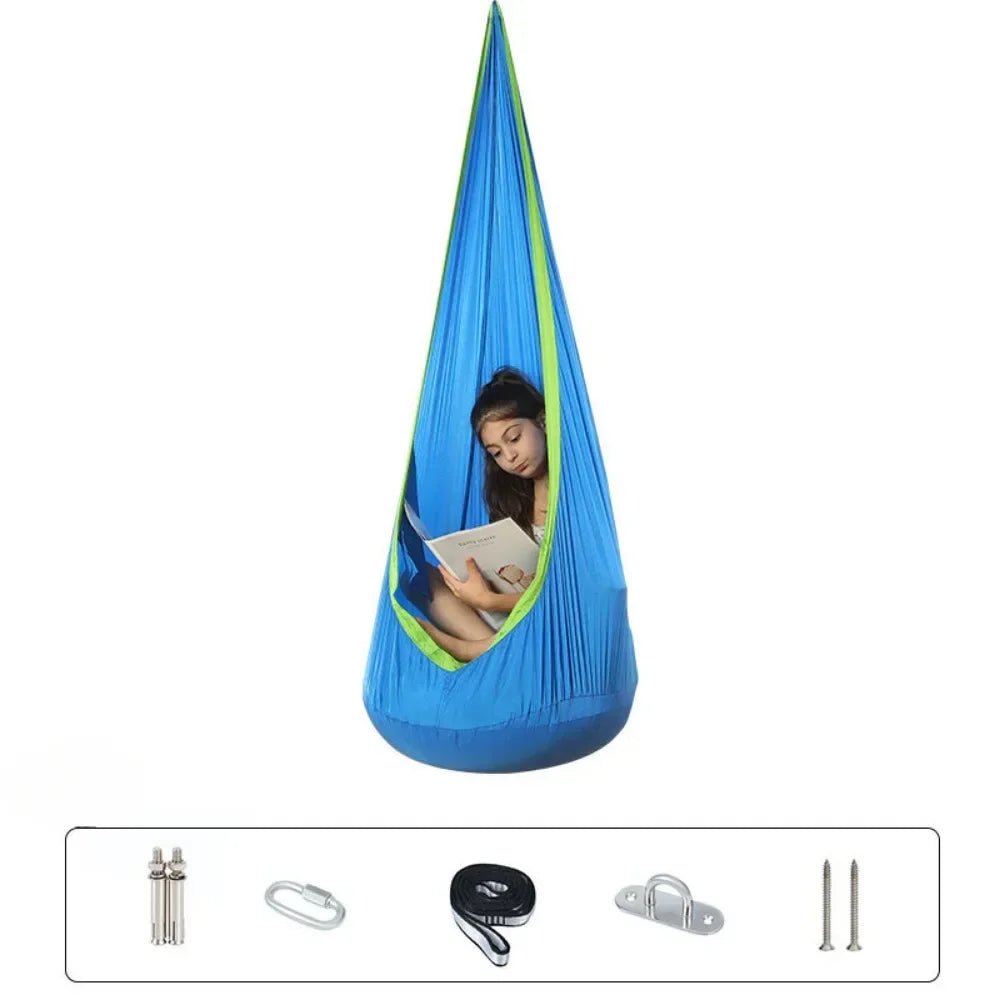 Indoor/Outdoor Hammock Chair Swing for Relaxation and Camping