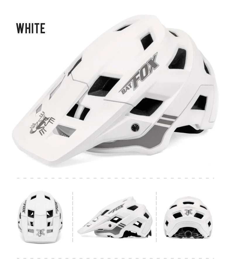 BATFOX Men's MTB Cycling Helmet – Durable, Stylish Protection for Your Ride