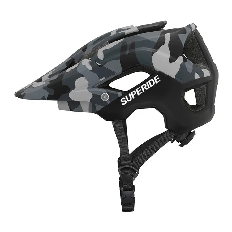 "SUPERIDE In-Mold DH MTB Bicycle Helmet – Anti-Impact Road and Mountain Bike Helmet for Men and Women"