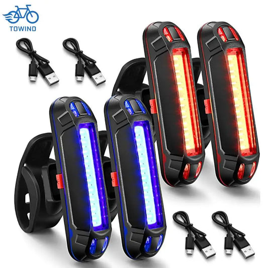 USB Rechargeable Waterproof LED Bike Taillight