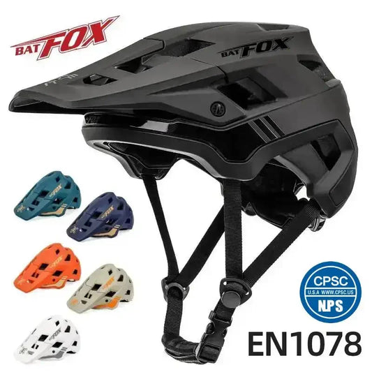 BATFOX Men's MTB Cycling Helmet – Durable, Stylish Protection for Your Ride