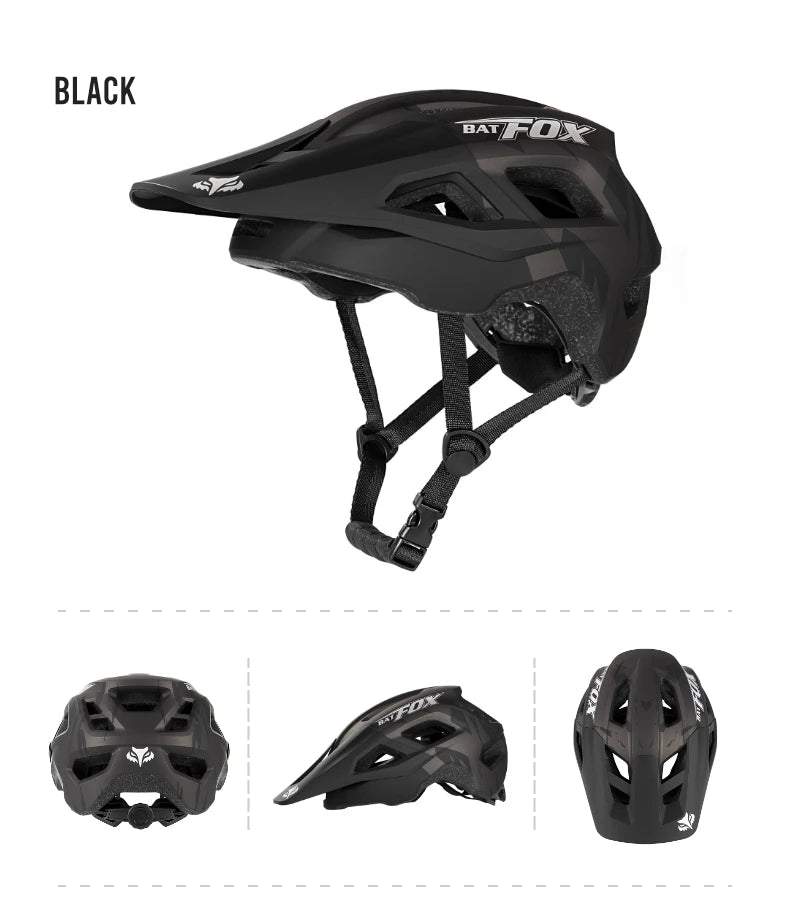 🚴‍♂️ BAT FOX MEN'S CYCLING HELMET – MTB / RACING SPEEDFRAME 🦊