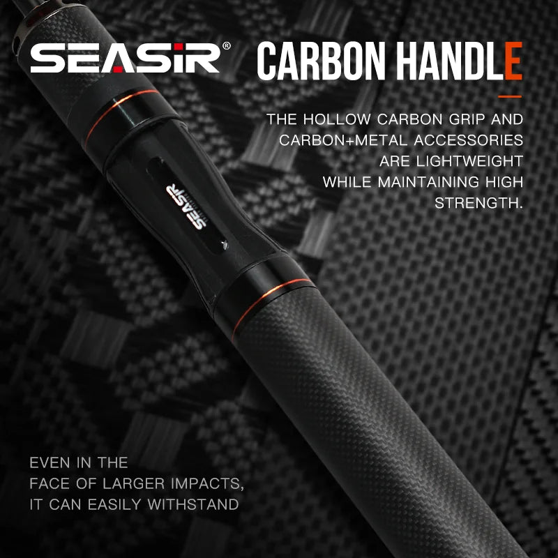 🎣 SEASIR BLACK ARROW SPINNING BAITCASTING ROD 💥