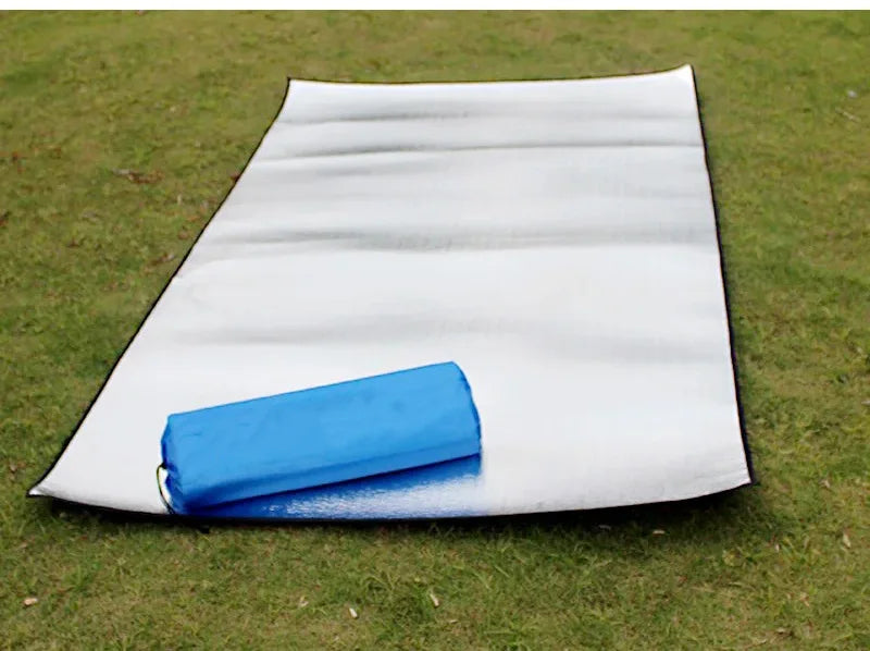 Thermal Camping Mat: Foam, Aluminum Insulation, Reflective Heat Pad