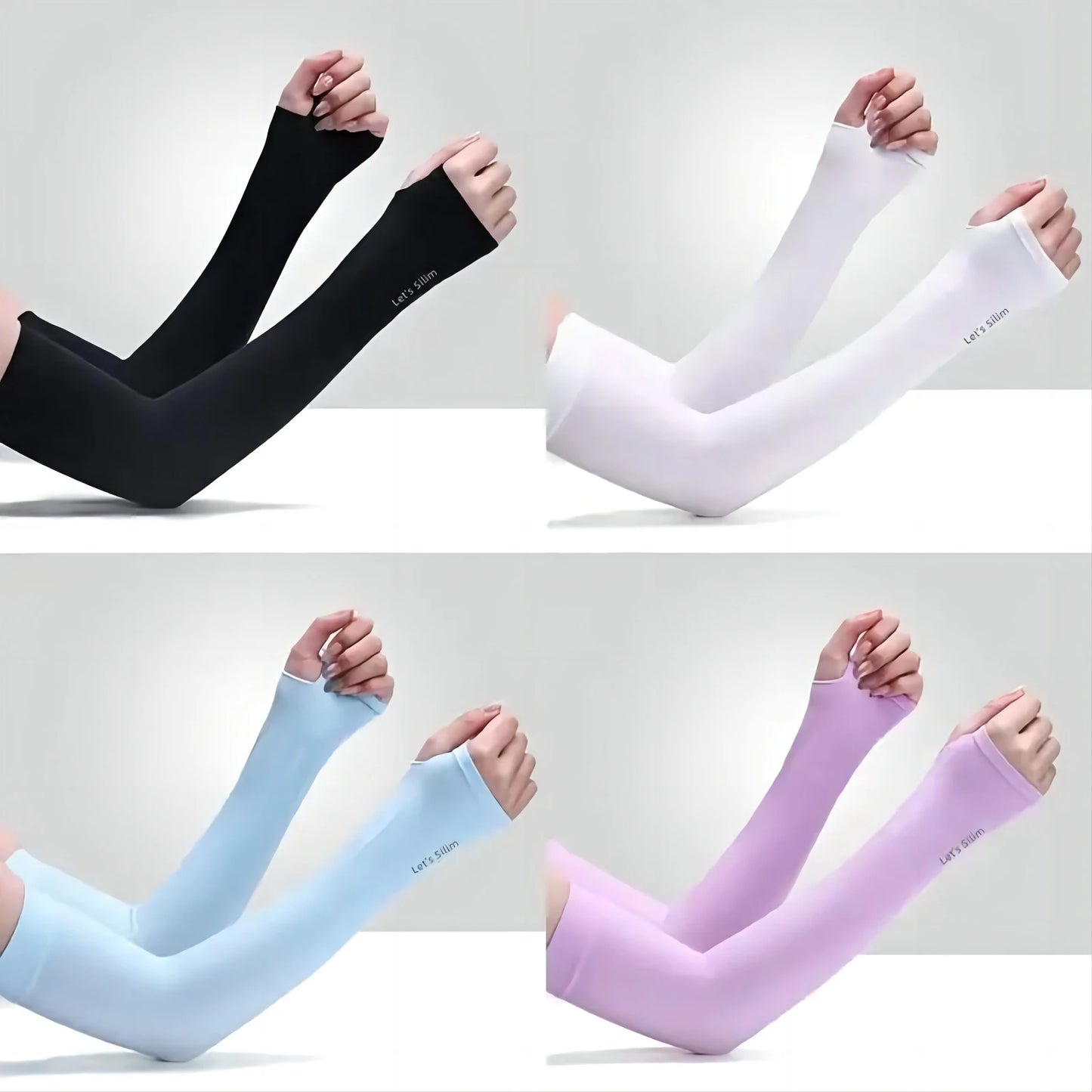 Ice Silk Sun Protection Arm Covers