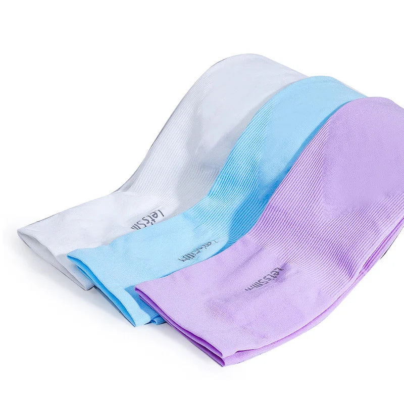 Breathable Quick Dry UPF50+ Arm Sleeves Ice Fabric