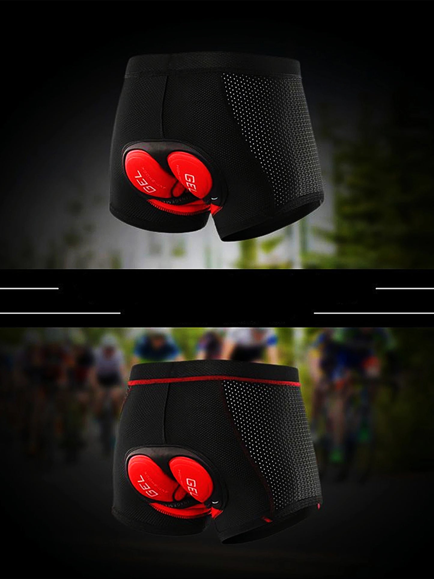 🚴‍♂️ PRO BREATHABLE 5D GEL PADDED CYCLING SHORTS 🚴‍♂️