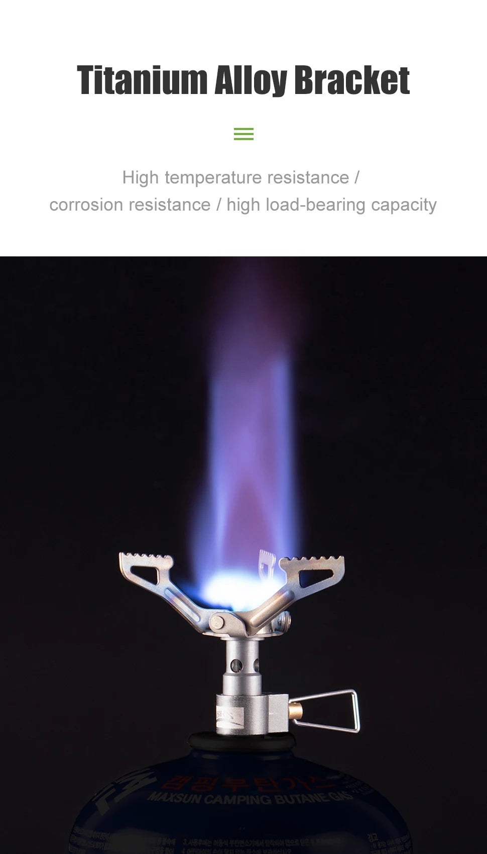 🔥 BRS-3000T Ultralight Gas Stove 🎒 25g Titanium Power for Fast Outdoor Cooking