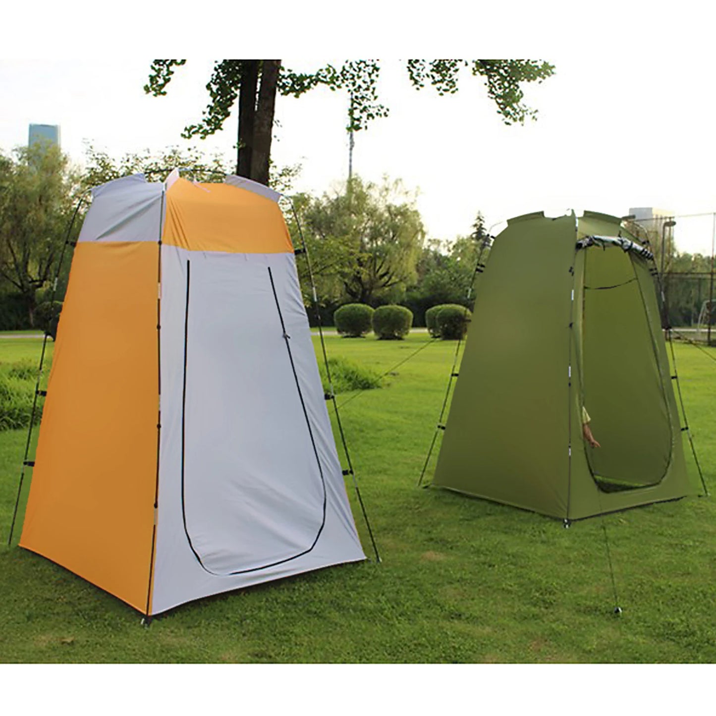 🚿 LUXE CAMPING PRIVACY TENT – 6FT COMFORT ROOM 🌸