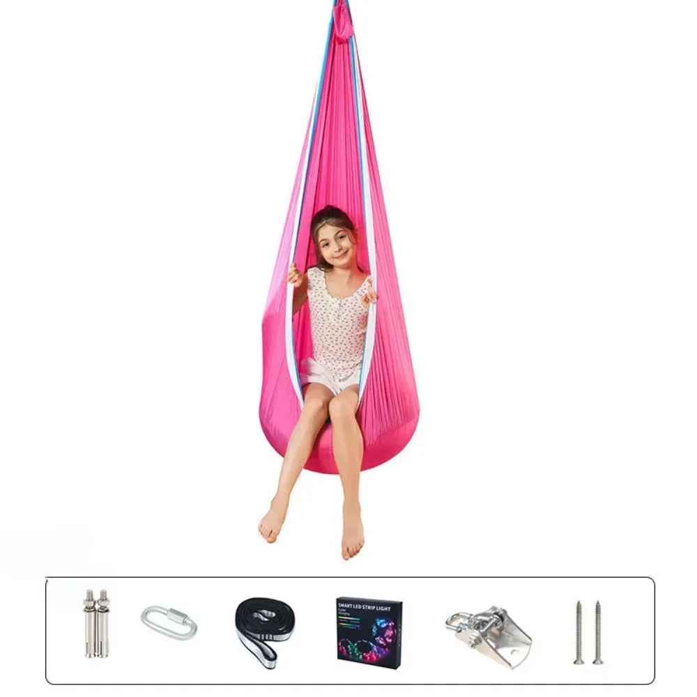 Indoor/Outdoor Hammock Chair Swing for Relaxation and Camping