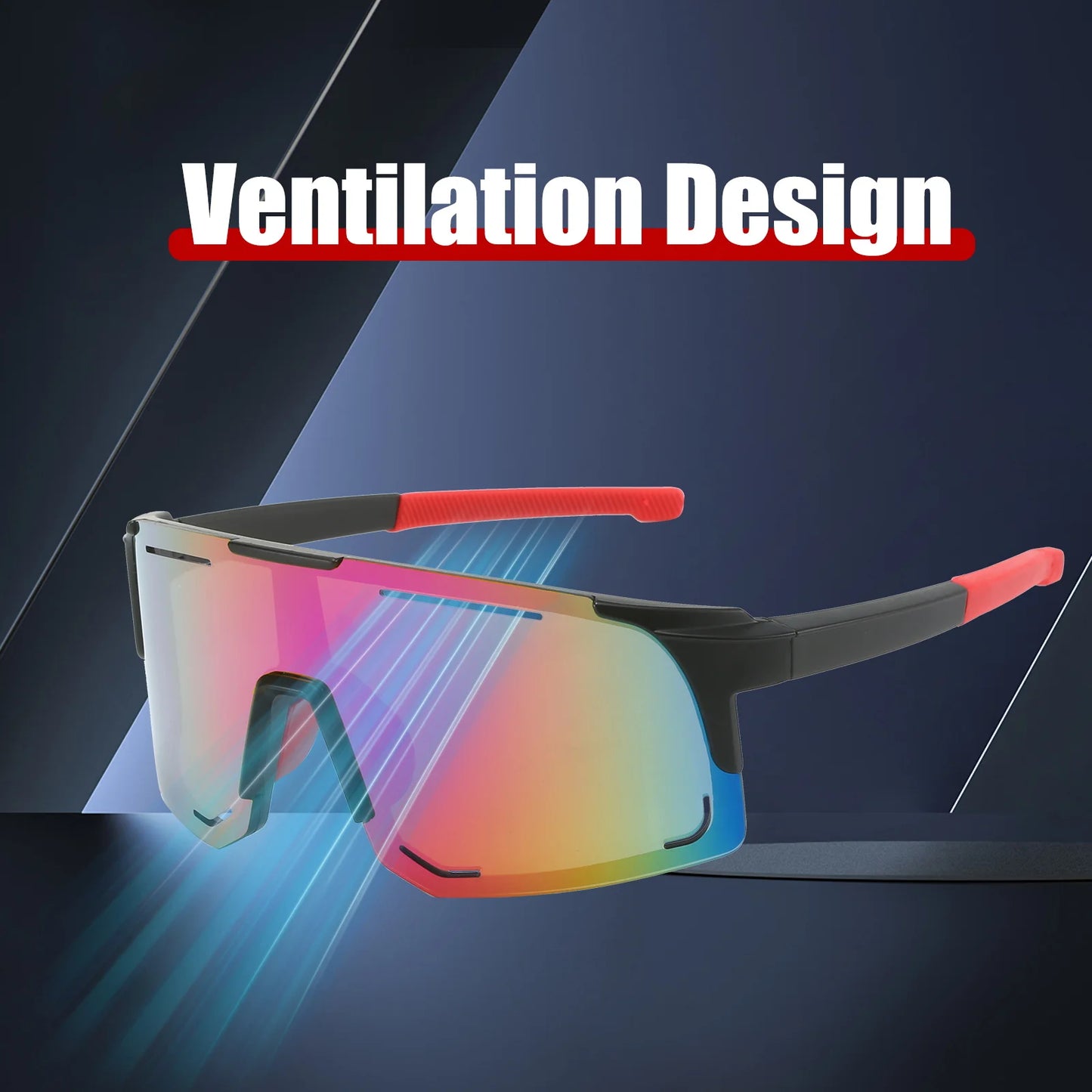 Fashion Sunglasses Anti-UV400 Outdoor Colourful Lens